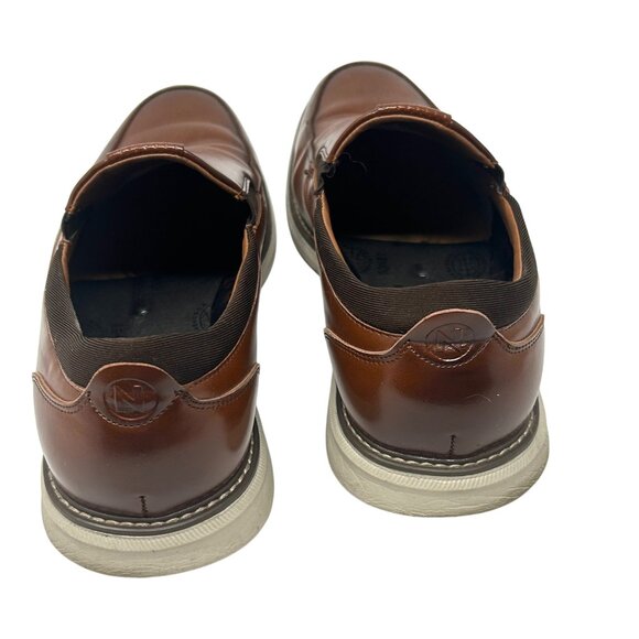 Mens Shengboard -  Brown Slip-On Loafers -  Size 9W - Picture 4 of 9